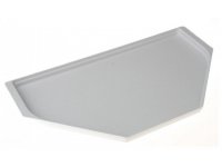 Podnos jídelní zkosený 50x34cm mramor